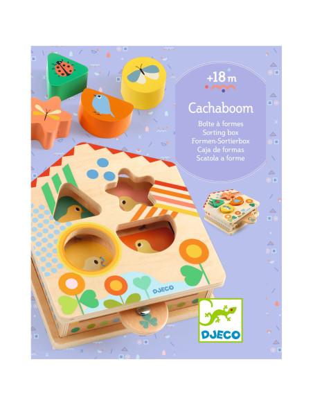 Boîte à formes - Cachaboom - Djeco