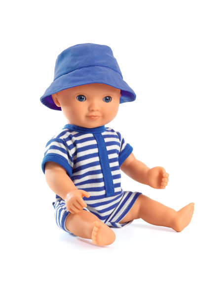 POUPON BAIGNEUR 32 CM - BABY OLIVE