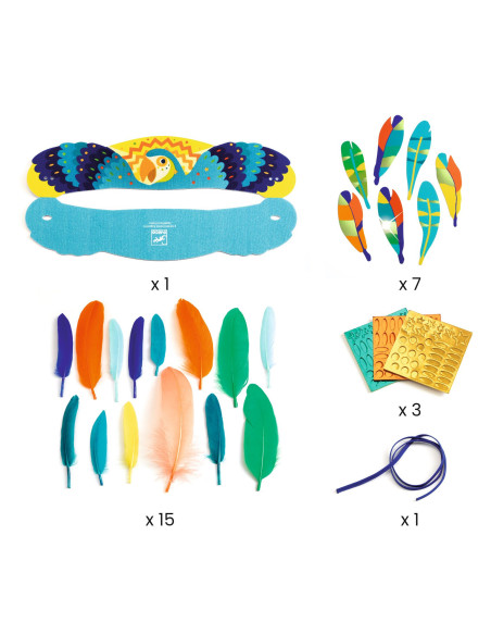 Coiffe diy - rio - djeco