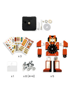 Horloge diy - robotime - djeco 2