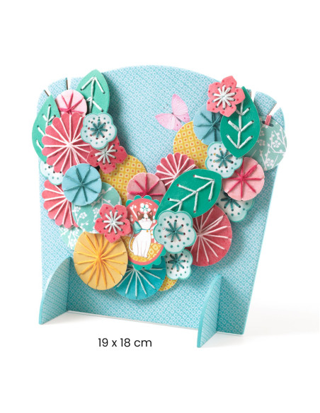 Collier multirangs diy - flora - djeco