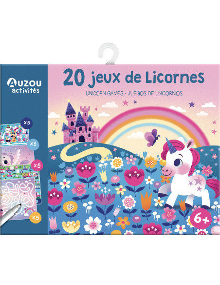 20 P'TITS JEUX DE LICORNES