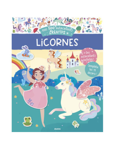 Mes 500 autocollants licornes