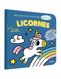 Mes premiers coloriages - licornes