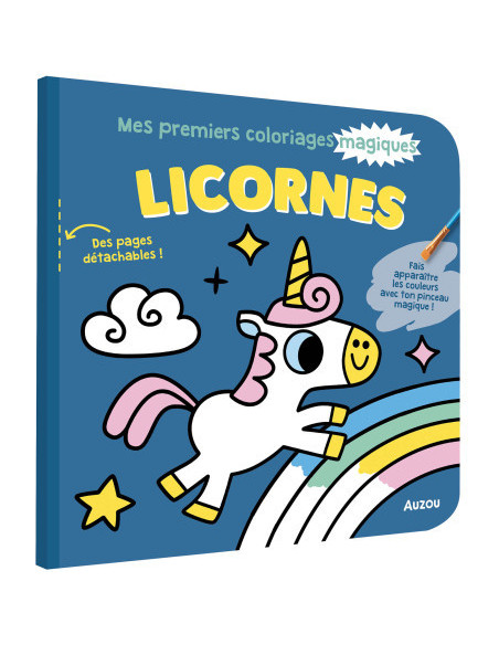 Mes premiers coloriages - licornes