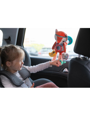Peluche d'activités nomade Alice la renarde - Lilliputiens
