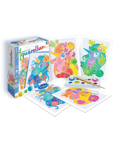 Aquarellum mini licornes Sentosphere : King Jouet Suisse, Dessin et