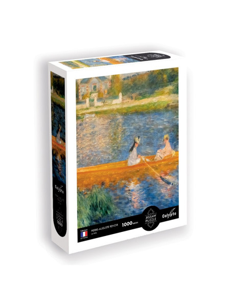 Puzzle 1000 p - la yole - pierre-auguste renoir