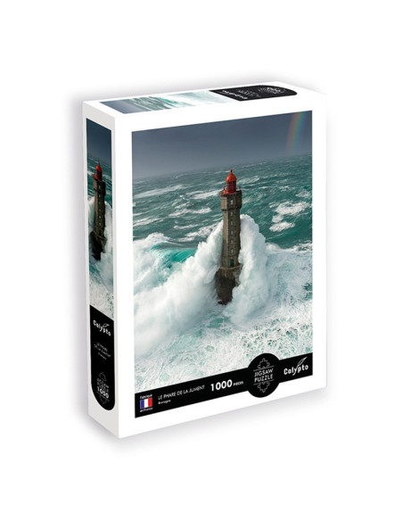Puzzle 1000 p le phare de la jument - bretagne