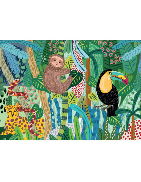 Puzzle 36 p - animaux d'amérique du sud