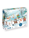 Puzzle 54 p - dans la neige