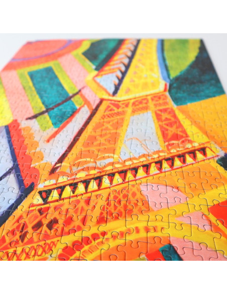 Puzzle 500 p - tour eiffel - robert delaunay