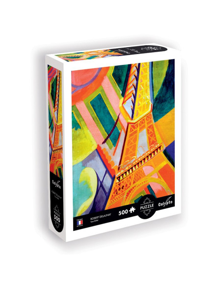 Puzzle 500 p - tour eiffel - robert delaunay