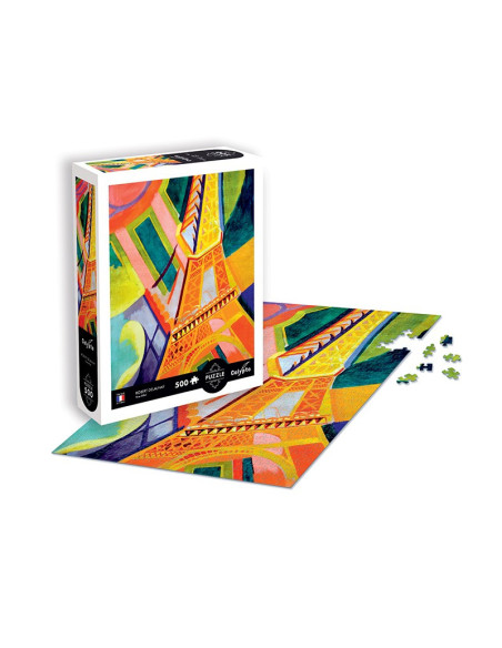 Puzzle 500 p - tour eiffel - robert delaunay
