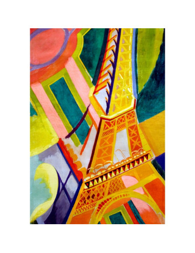 Puzzle 500 p - tour eiffel - robert delaunay