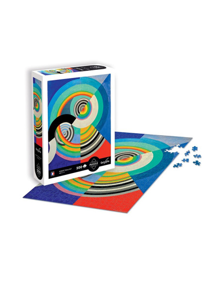 Puzzle 500 p - rythme n°3 - robert delaunay