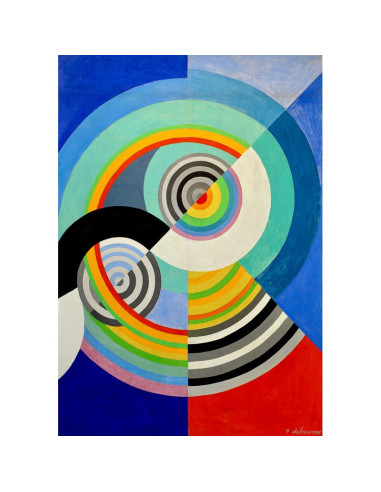 Puzzle 500 p - rythme n°3 - robert delaunay