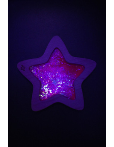Petit boum étoile sensorielle rose nebula