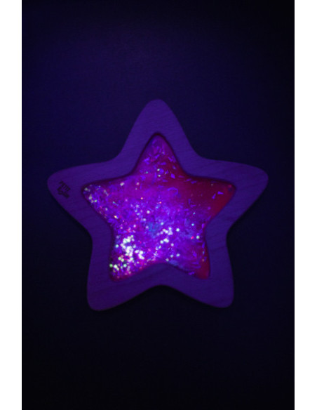 Petit boum étoile sensorielle rose nebula