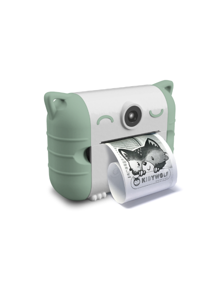 Kidyprint appareil photo impression thermique vert