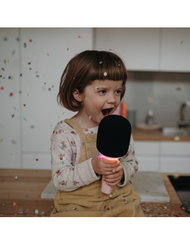 Kidymic micro karaoke bluetooth bleu