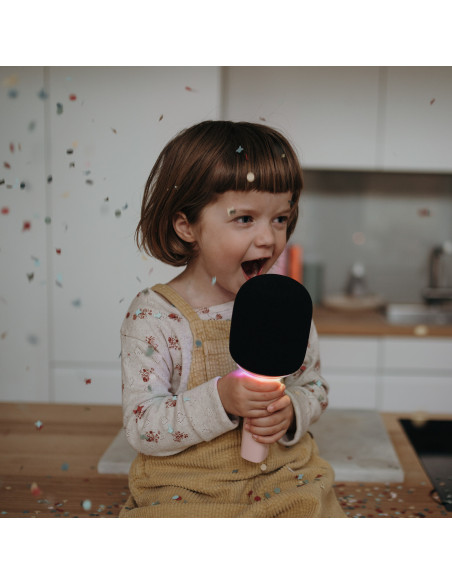 Kidymic micro karaoke bluetooth bleu