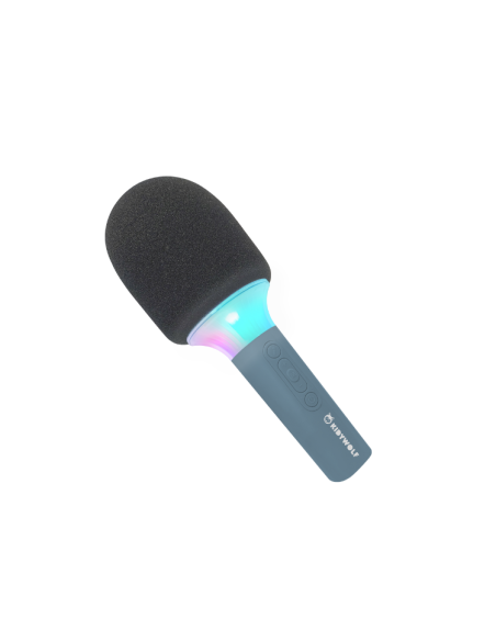 Kidymic micro karaoke bluetooth bleu