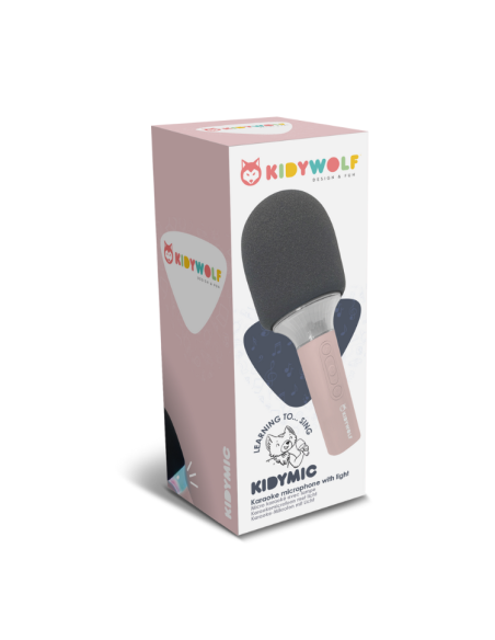 Kidymic micro karaoke bluetooth rose