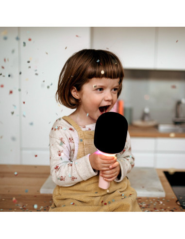 Kidymic micro karaoke bluetooth rose