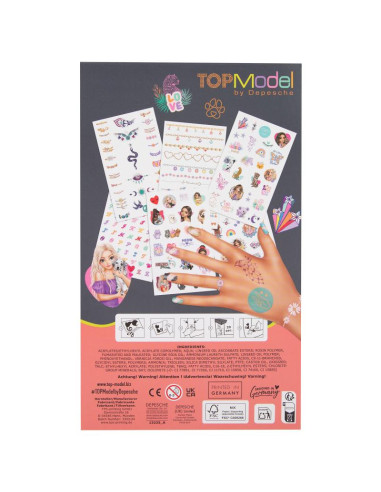 Topmodel tatouages