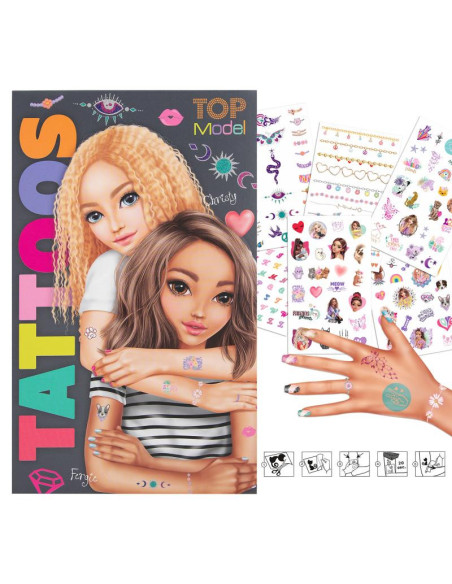Topmodel tatouages