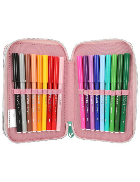 Topmodel trousse 3 compartiments wild
