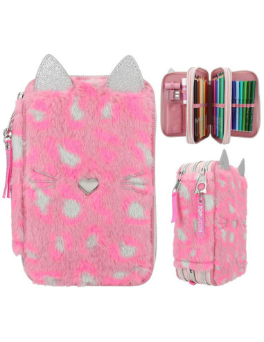 Topmodel trousse 3 niveaux leowild
