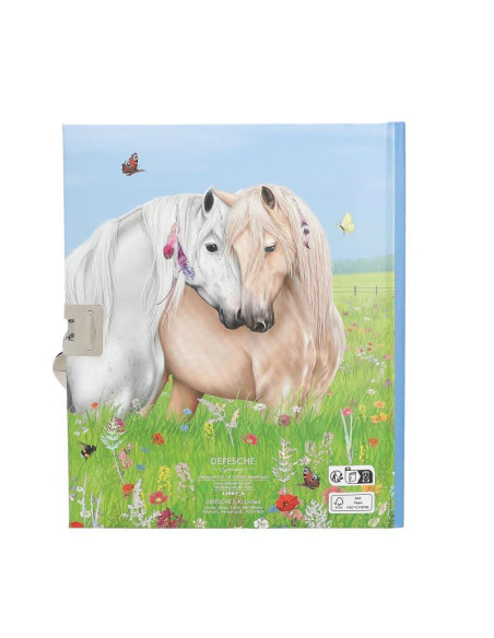 Miss Melody Journal intime avec autocollants, motif 1