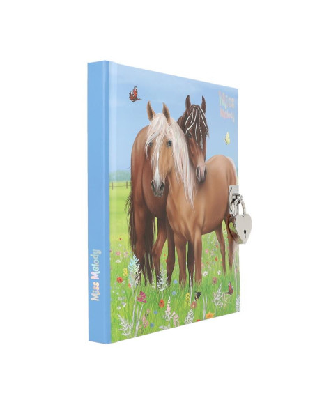 Miss Melody Journal intime avec autocollants, motif 1