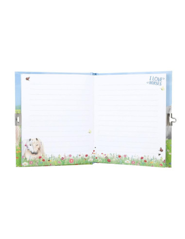 Miss Melody Journal intime avec autocollants, motif 1