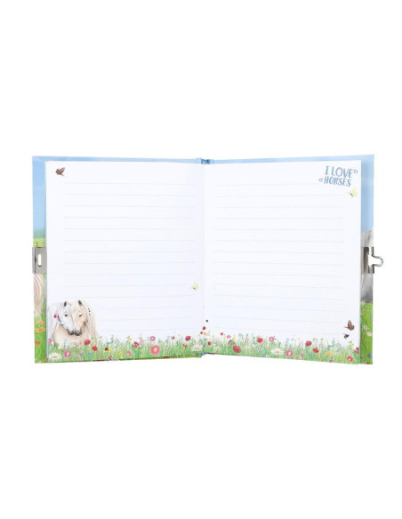 Miss Melody Journal intime avec autocollants, motif 1