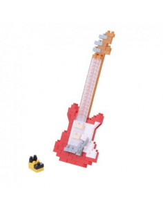 Nanoblock guitare red