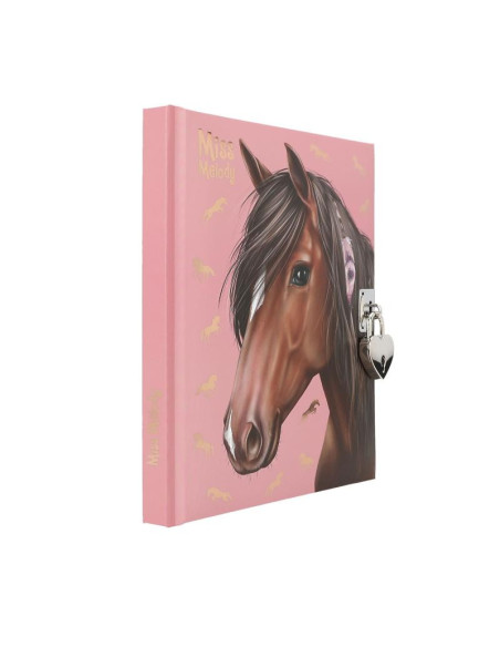 Miss Melody Journal intime avec autocollants, motif 2