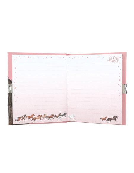 Miss Melody Journal intime avec autocollants, motif 2