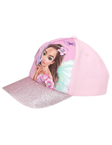 Topmodel casquette imprimée à paillettes fairy love
