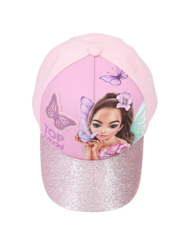 Topmodel casquette imprimée à paillettes fairy love
