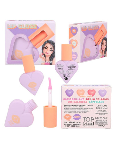 Topmodel gloss pour les lèvres sweet heart beauty and me