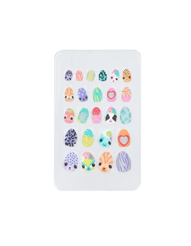 Topmodel faux ongles pointu animaux beauty and me