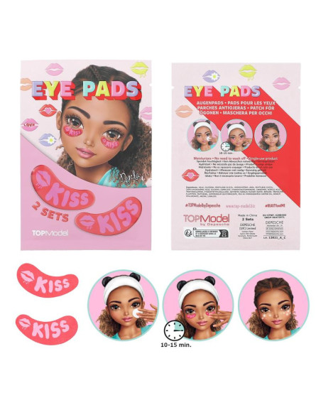 Topmodel pads pour les yeux imprimé beauty and me