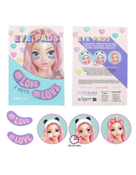 Topmodel pads pour les yeux imprimé beauty and me
