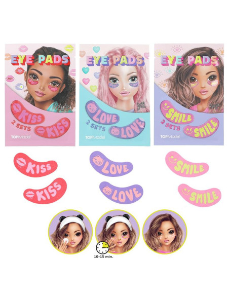 Topmodel pads pour les yeux imprimé beauty and me