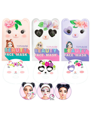 Topmodel masque en tissu animal beauty and me