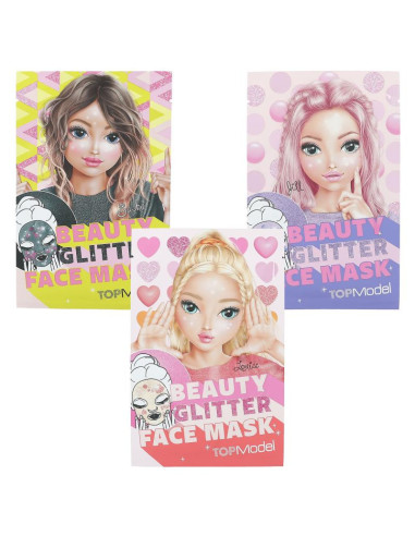 Topmodel masque en tissu pailleté beauty and me