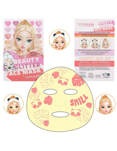 Topmodel masque en tissu pailleté beauty and me